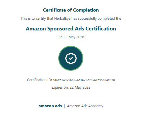 Certificate 1